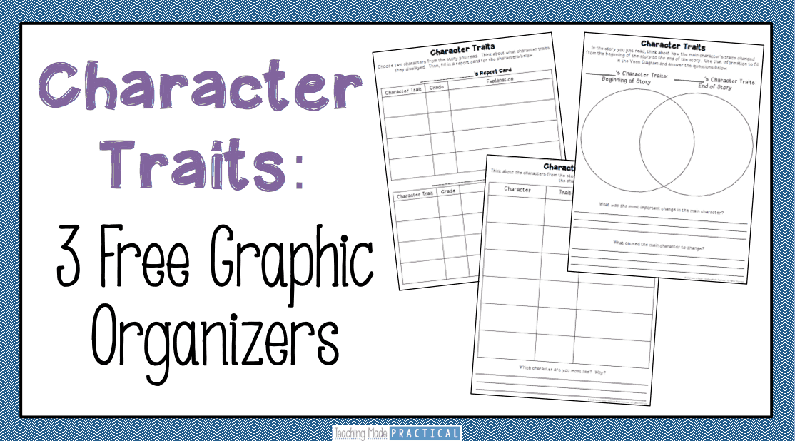 Teaching Character Traits: Low Prep Activities - Teaching Made Practical