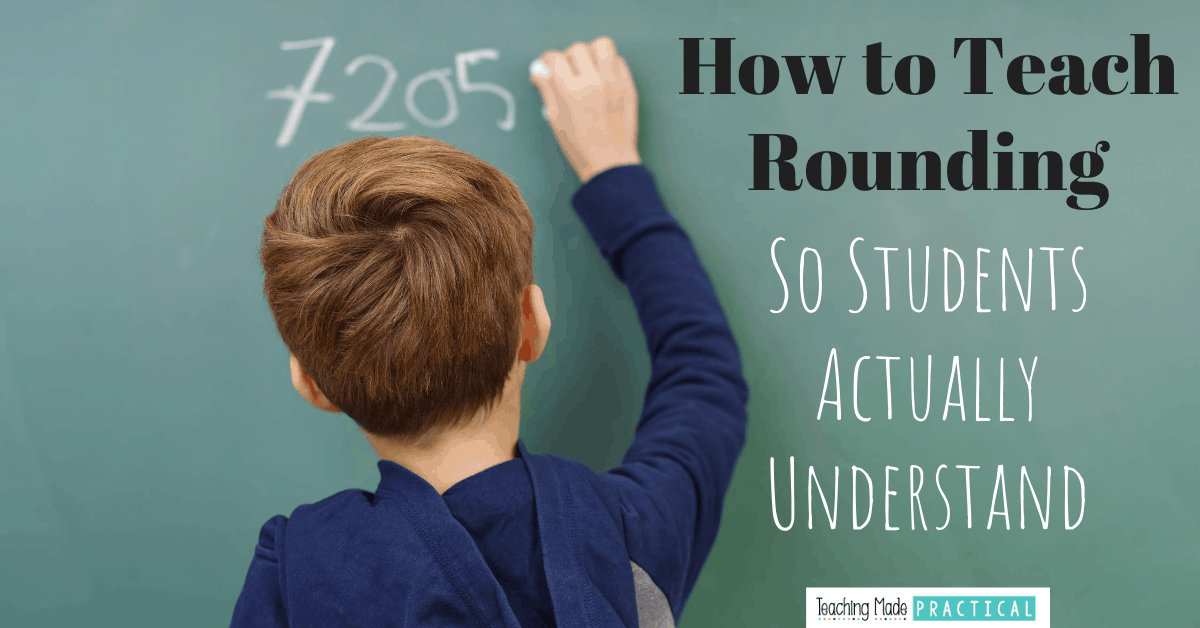 teaching rounding so your 3rd grade and 4th grade students actually understand - with open number lines and place value understanding