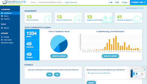 Classroom Organizer by BookSource is a free way to help you organize your classroom library checkout system so that you can keep up with books and keep track of what your 3rd, 4th, and 5th grade students are reading. 