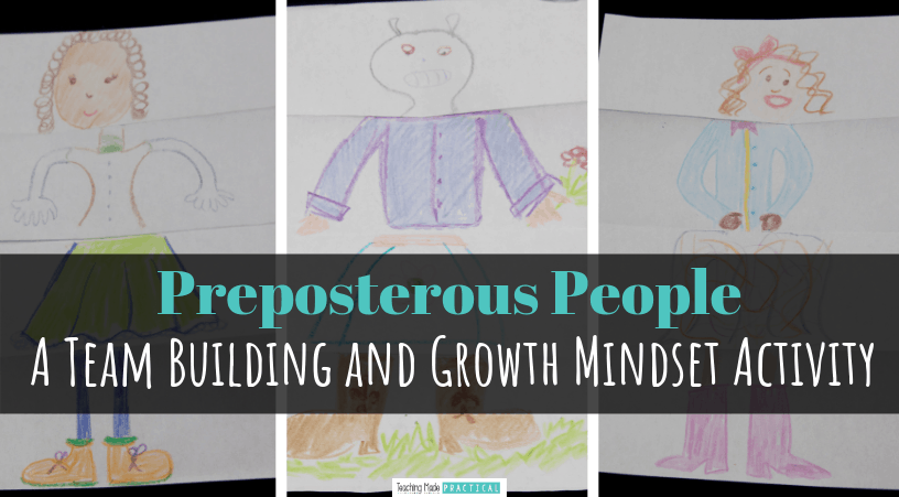 This fun lesson makes a great team builder or back to school  team builder activity for your 3rd, 4th, and 5th grade students.  It is also a great activity to help your students practice having a growth mindset.  