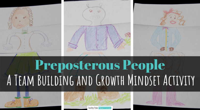 This cooperative drawing activity is great as a back to school ice breaker or team builder for third, fourth, and fifth grade students.