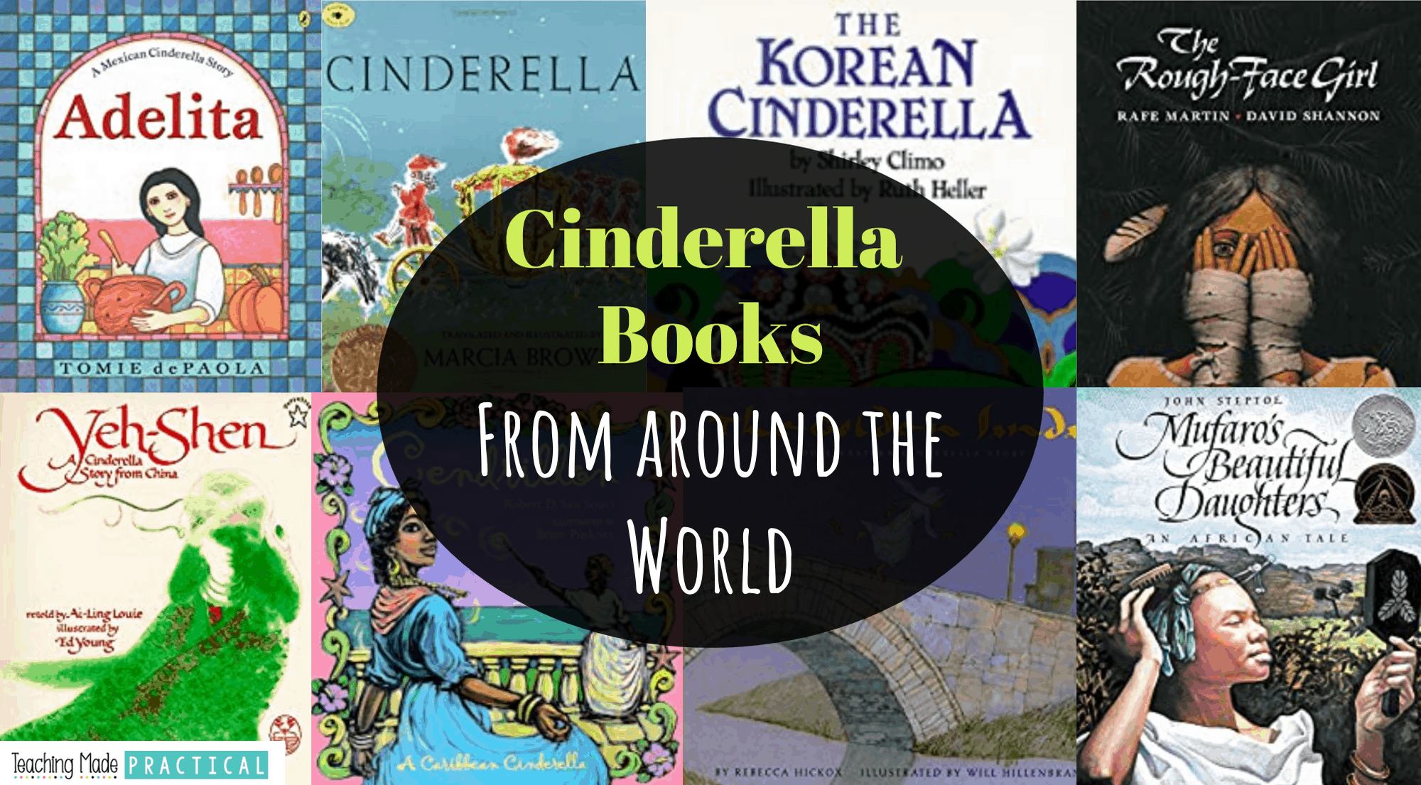 Use these different versions of Cinderella books from around the world in a unit for 3rd, 4th, or 5th grade students