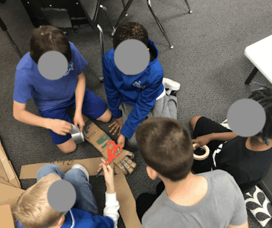 Innovation in the classroom idea - giving students ownership of their learning with a STEM project