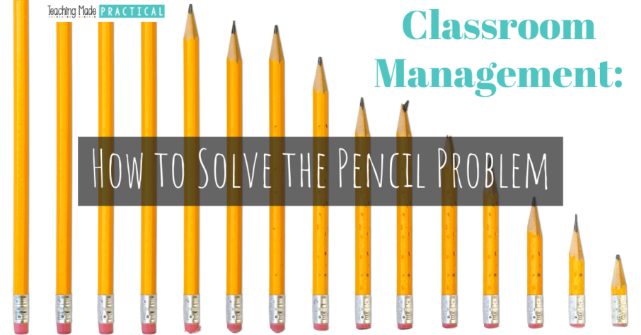 ideas and tips for creating pencil sharpening procedures in the 3rd, 4th, and 5th grade classroom