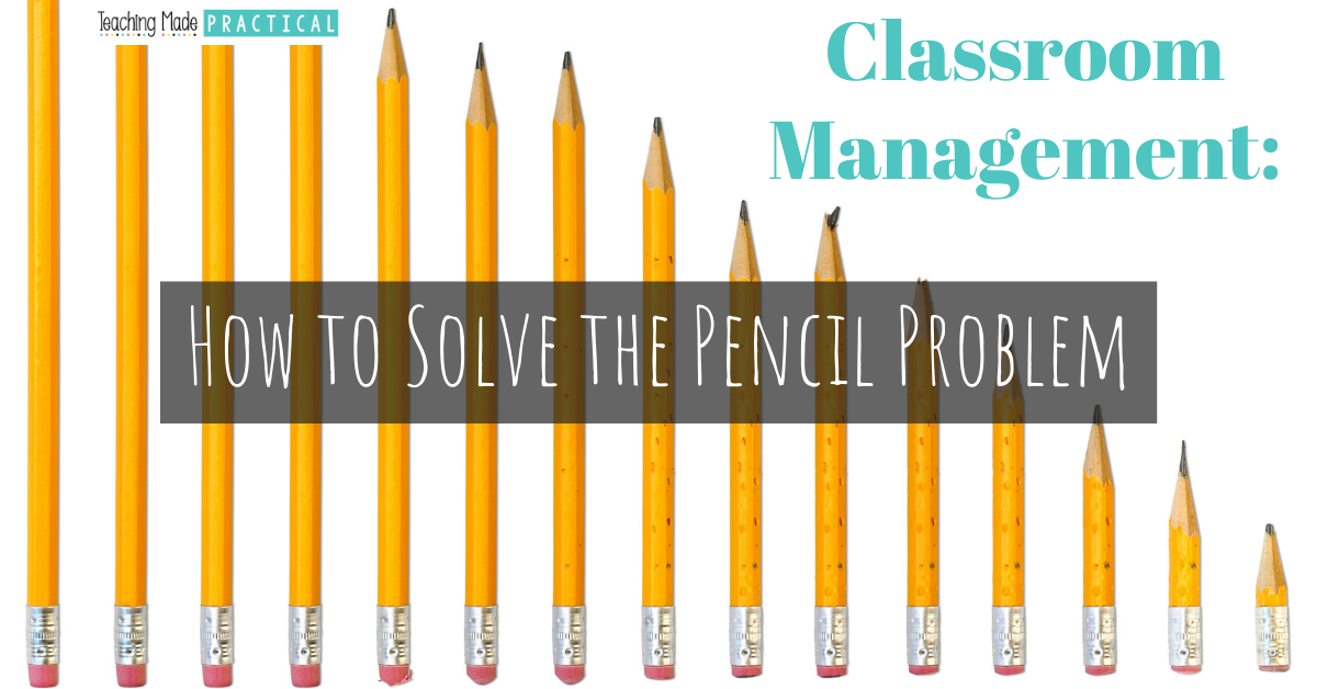 Pencil Sharpening - How I Solved The Problem Forever - Firstieland - First  Grade Teacher Blog