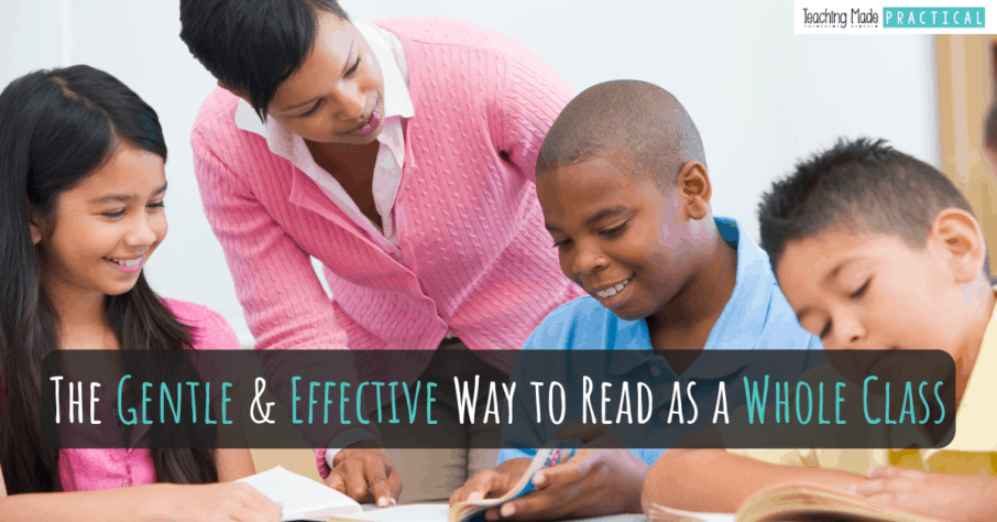 A whole class reading strategy to keep your 3rd, 4th, and 5th grade students engaged