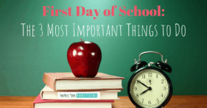 What To Do On The First Day Of School - A Practical Schedule - Teaching ...