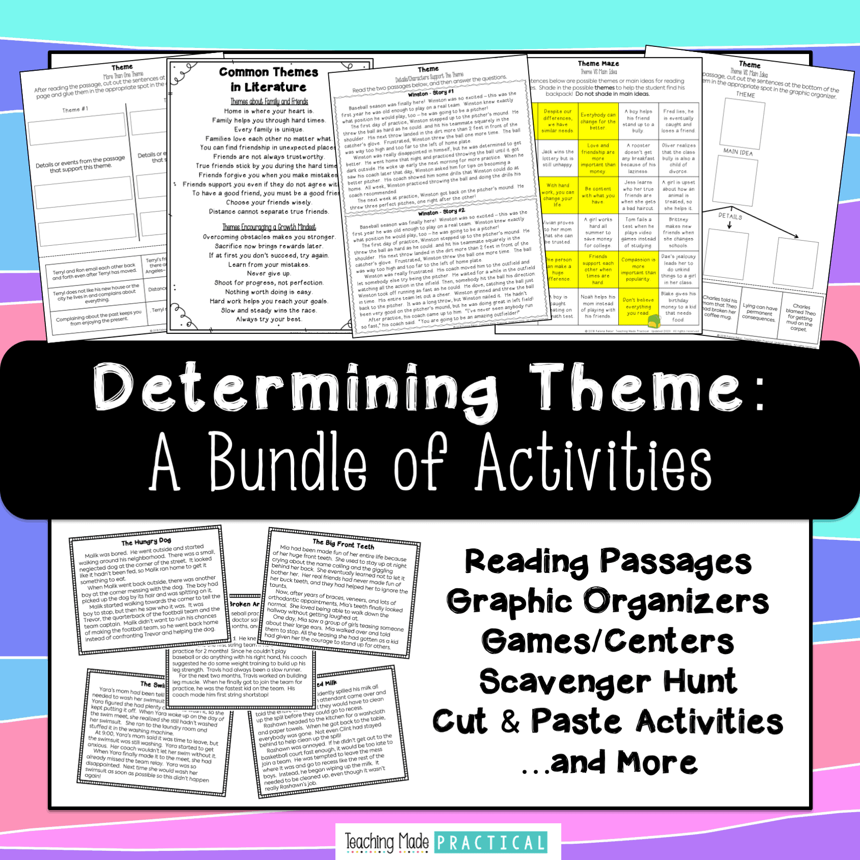 common themes in literature for kids