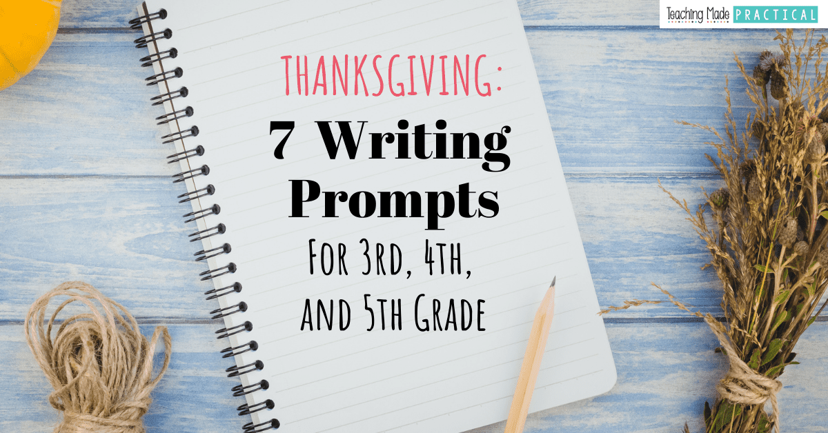 3rd Grade Writing Prompt Ideas