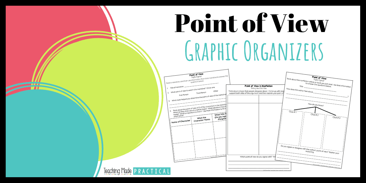 Point of View Graphic Organizers