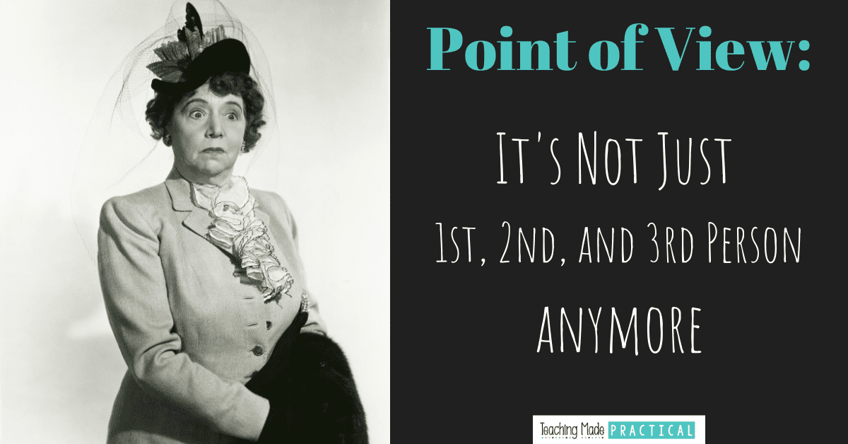 Point of view is not just about 1st, 2nd, and 3rd person - get our 3rd, 4th, and 5th grade students thinking more critically during your point of view lessons