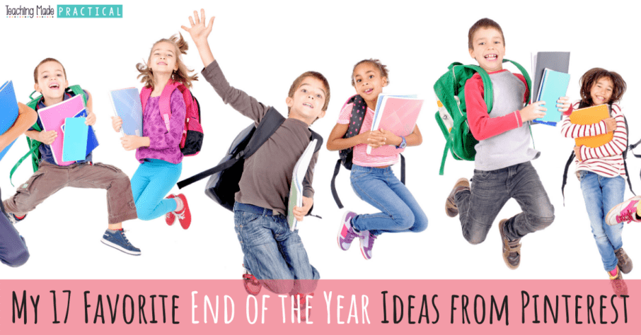 Pinterest is a treasure trove of end of the year ideas, but who has time to find them all? No need to overwhelm yourself - I've plumbed the depths and come up with 17 of my favorite ways to end the year with upper elementary students. Enjoy!