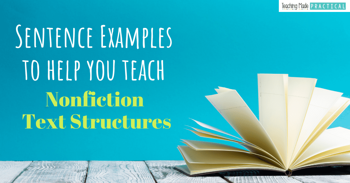 structure of a text examples