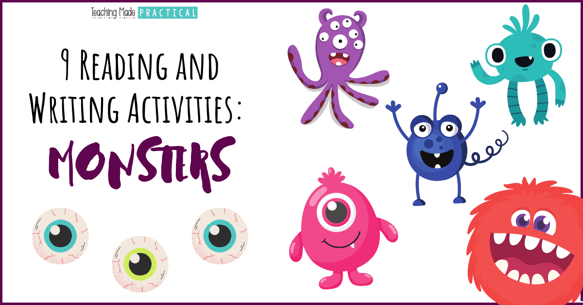 9 Reading & Writing Ideas for a Monster Classroom in 3rd, 4th, and 5th ...