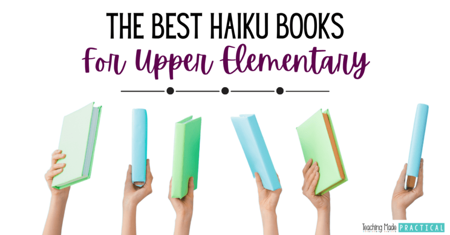 The best haiku books for 3rd, 4th, and 5th grade classroom libraries