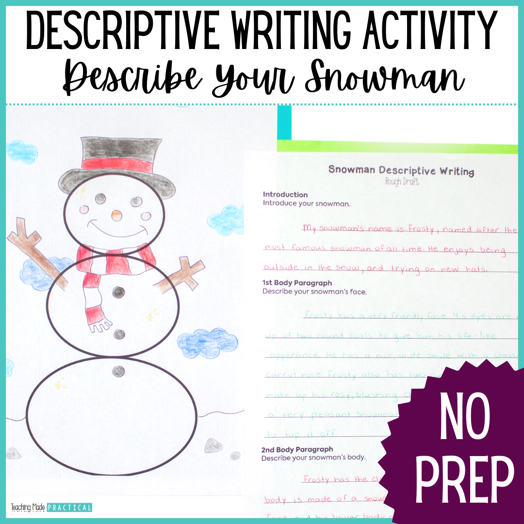 a no prep literacy activity for upper elementary students that don't celebrate Christmas